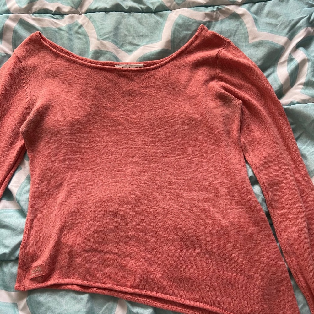 Isabelle coral sweater for girls